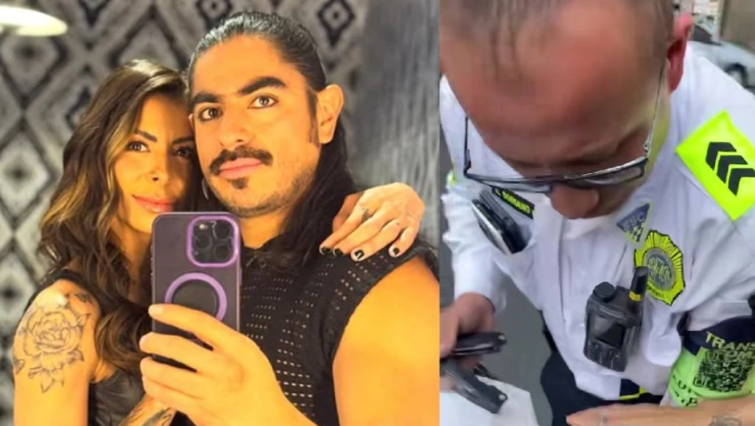 "Rey Grupero" insulta a policía CDMX tras infracción: VIDEOS exhiben cómo fue la confrontación