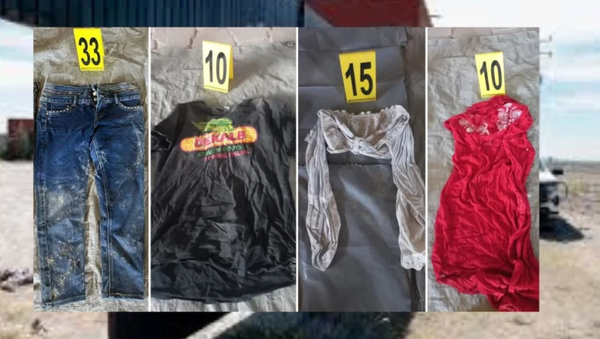 Ropa hallada en el Rancho Izaguirre Ropa hallada en el Rancho Izaguirre