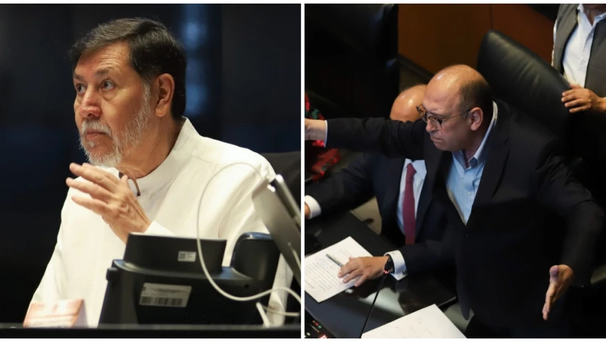 Rubén Moreira, Senado, Gerardo Fernández Noroña