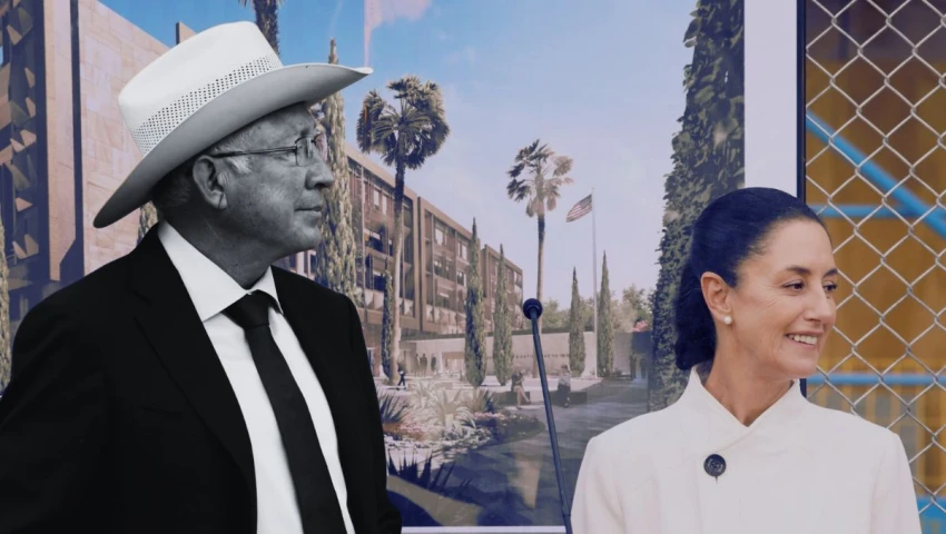 Ken Salazar y Claudia Sheinbaum
