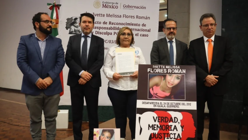 Segob, disculpa pública, familiares, Ivette Melissa Flores, desaparecida, omisiones