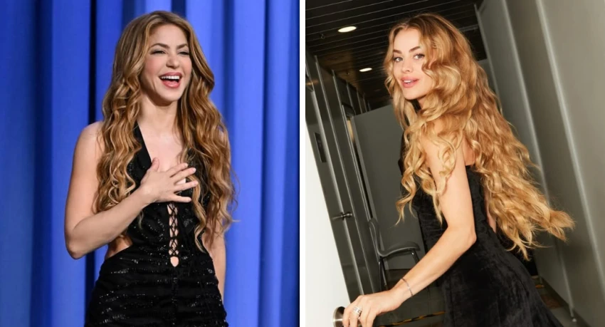 Shakira y su doble