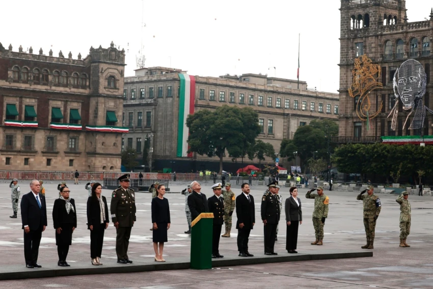 Aniversario sismos en México Ceremonia conmemorativa