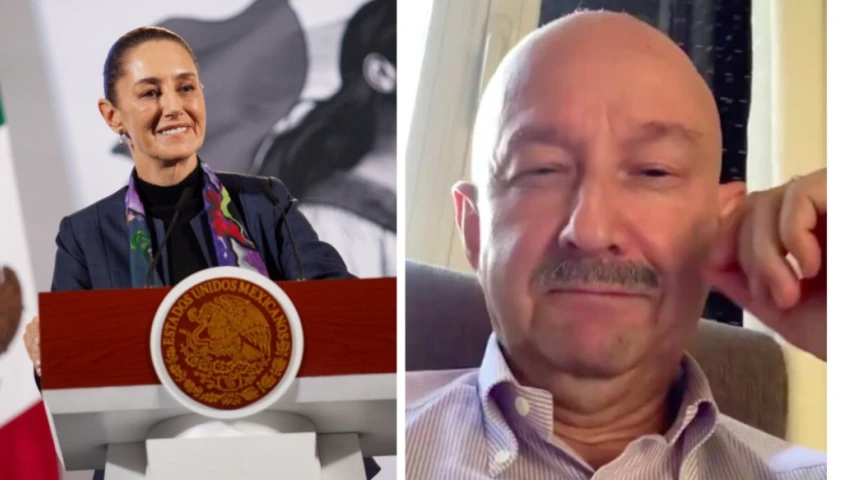 Claudia Sheinbaum y Carlos Salinas de Gortari Claudia Sheinbaum y Carlos Salinas de Gortari