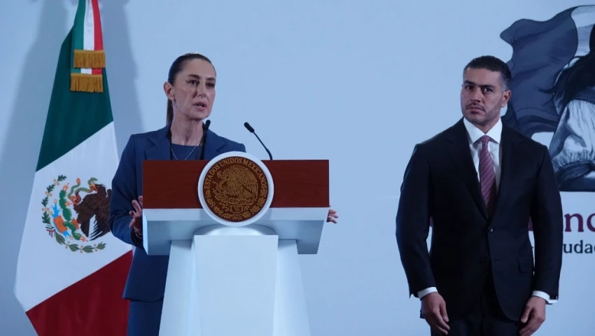 Claudia Sheinbaum y Omar García Harfuch Claudia Sheinbaum y Omar García Harfuch