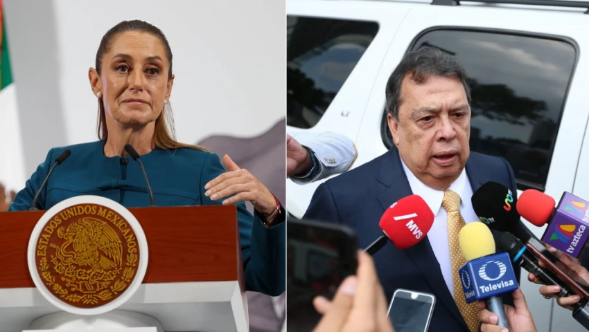 Claudia Sheinbaum y Ángel Aguirre