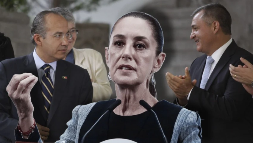 Sheinbaum arremete contra Calderón por caso García Luna: "Dio permiso para matar"