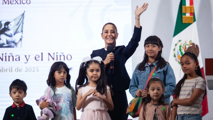 Claudia Sheinbaum celebra El Día del Niño Claudia Sheinbaum celebra El Día del Niño