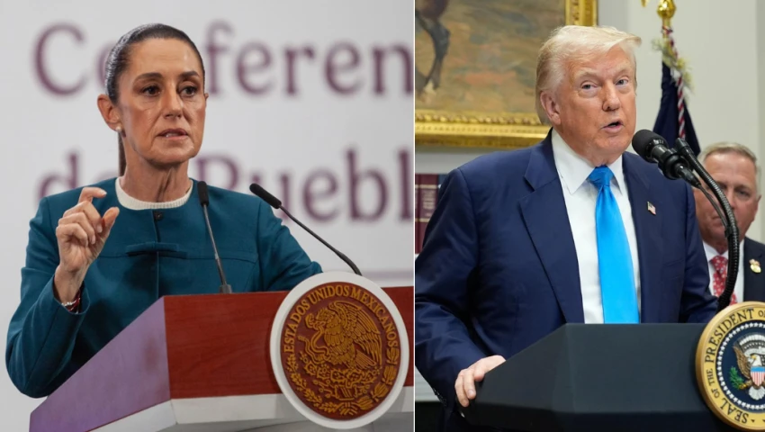 Claudia Sheinbaum y Donald Trump Claudia Sheinbaum y Donald Trump