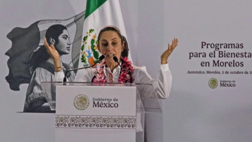 Sheinbaum se dio cita en Morelos a dos días de su mandato