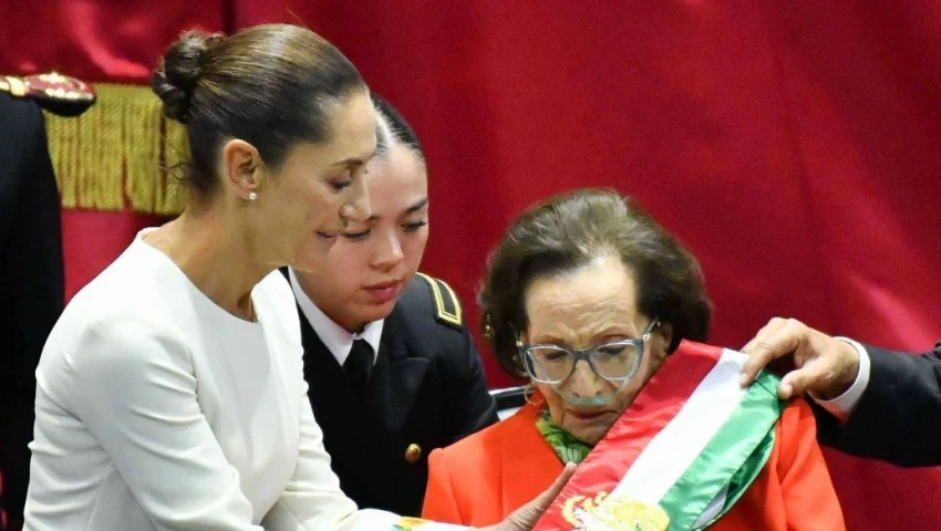 Claudia Sheinbaum e Ifigenia Martínez Claudia Sheinbaum e Ifigenia Martínez