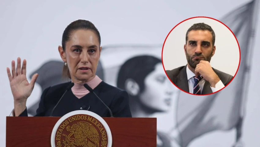 Claudia Sheinbaum y Simón Levy