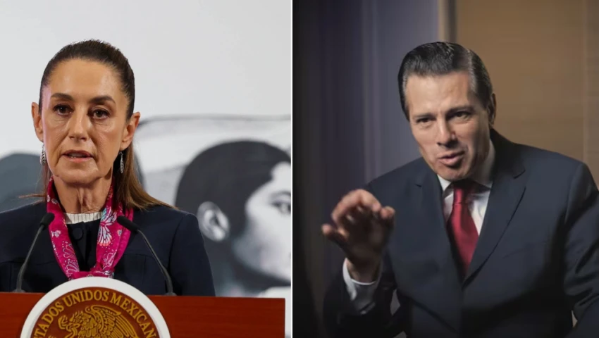 Claudia Sheinbaum y Enrique Peña Nieto Claudia Sheinbaum y Enrique Peña Nieto