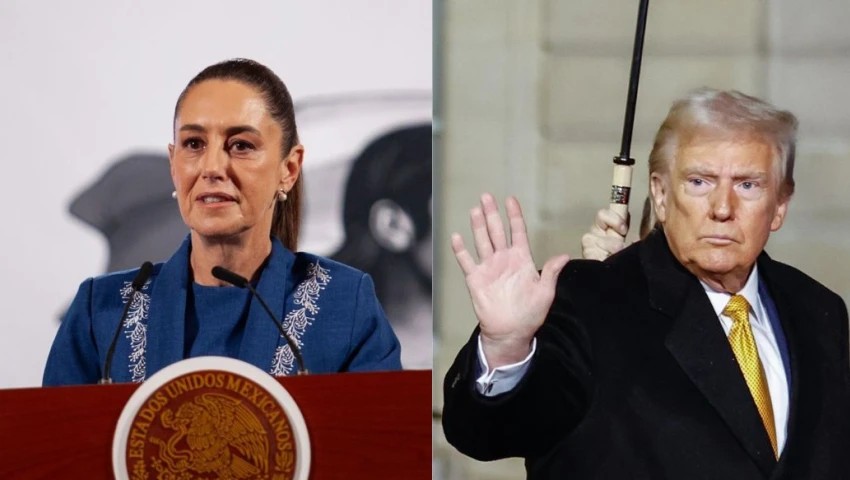 Claudia Sheinbaum y Donald Trump Claudia Sheinbaum y Donald Trump