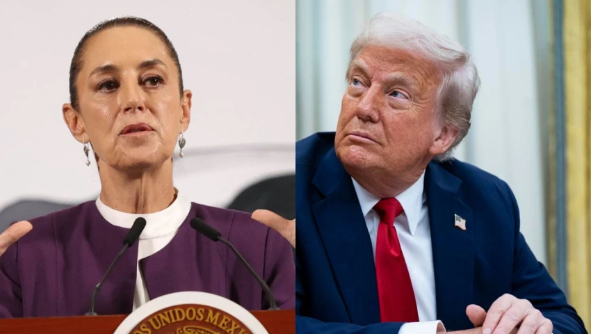 Claudia Sheinbaum y Donald Trump Claudia Sheinbaum y Donald Trump