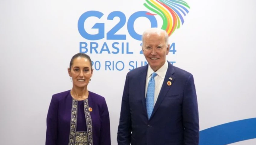 Sheinbaum y Biden Sheinbaum y Biden