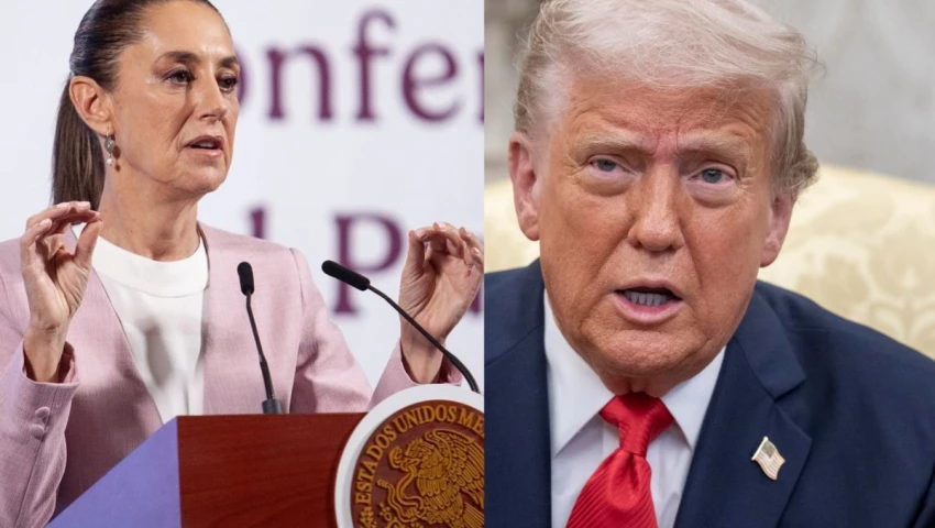 Claudia Sheinbaum y Donald Trump Claudia Sheinbaum y Donald Trump