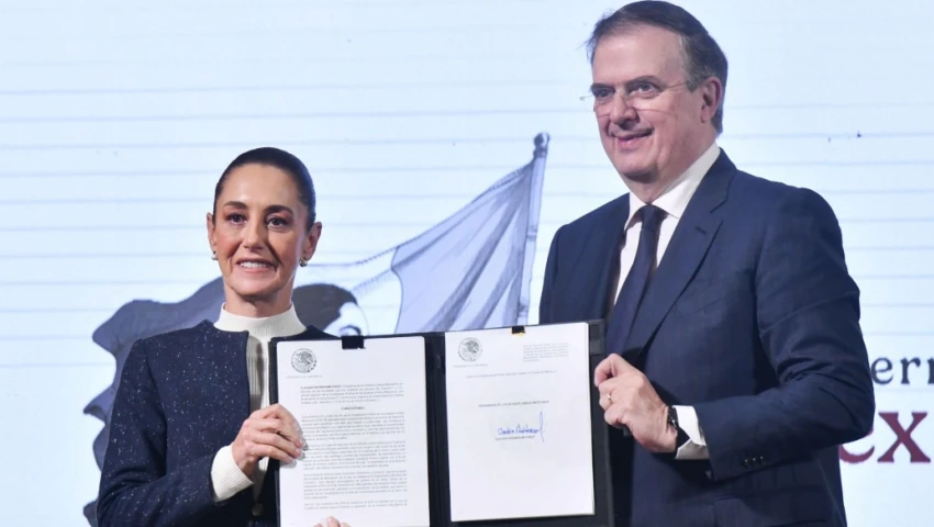 Claudia Sheinbaum y Marcelo Ebrard Claudia Sheinbaum y Marcelo Ebrard