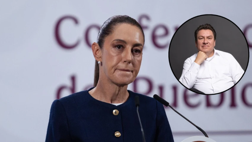 Claudia Sheinbaum y Febronio Rodríguez