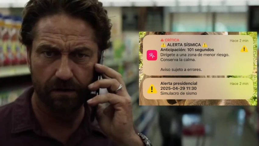 Simulacro Nacional 2025: Así usó el Gobierno de México la frase sacada de la película "El Día del Fin del Mundo"