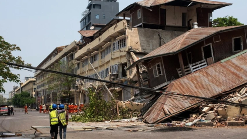 Terremoto en Myanmar Terremoto en Myanmar