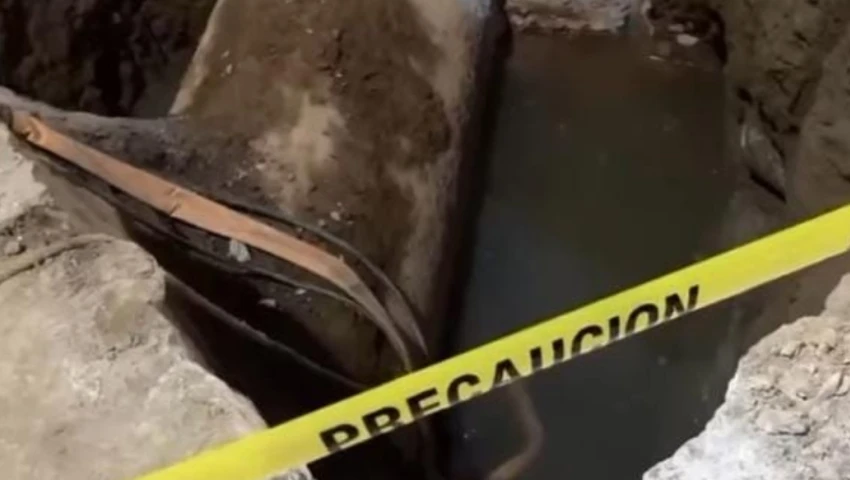 Socavón en Misterios